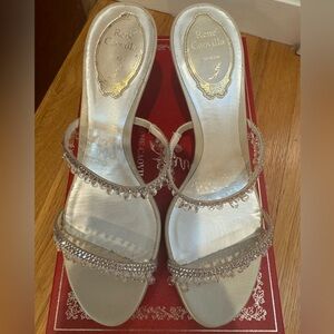 René Caovilla Chandelier Heels